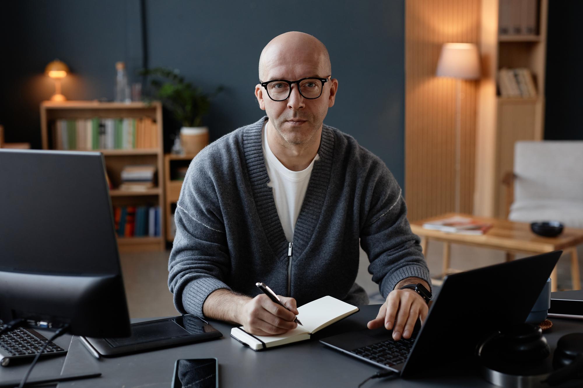portrait of compliance advisor with documents